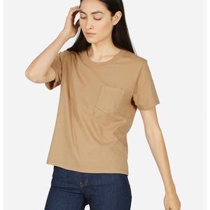 Everlane Cotton Box Cut Pocket Tee
